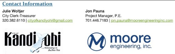 Infrastructure Projects Contact Information